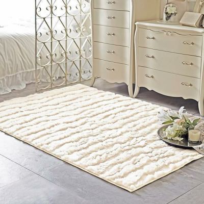 なめらかファー風ラグ（長方形・１３０×１９０） ラグ(長方形) 画像1
