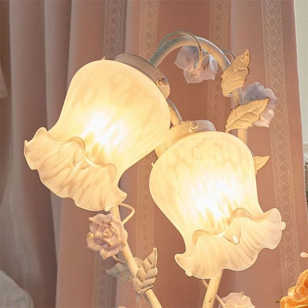 フラワースタンドライト（Muguet）／２灯 スタンドライト・デスクライト 画像5