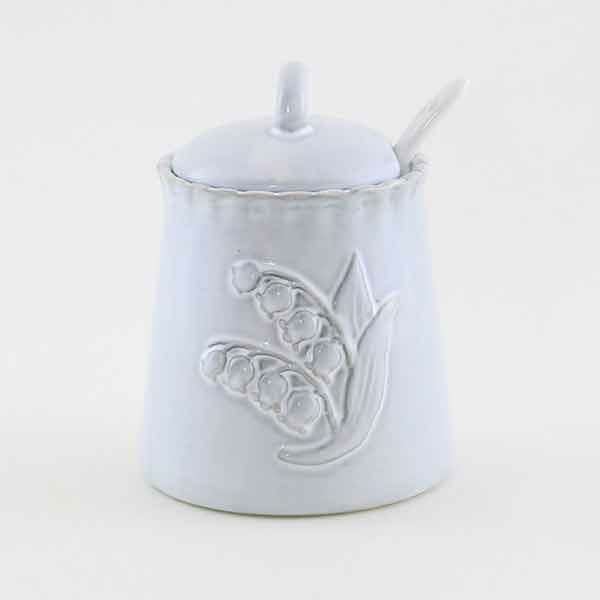 スプーン付きシュガーポット（Muguet） 保存容器・キャニスター 画像4