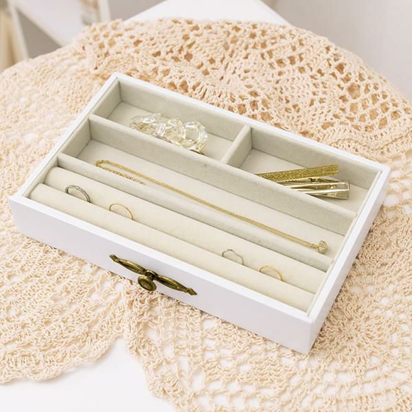 アクセサリーケース　5段／アンティークローズ アクセサリー収納 画像11