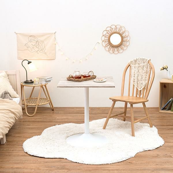 カフェテーブル(スクエア) ダイニングテーブル 画像2