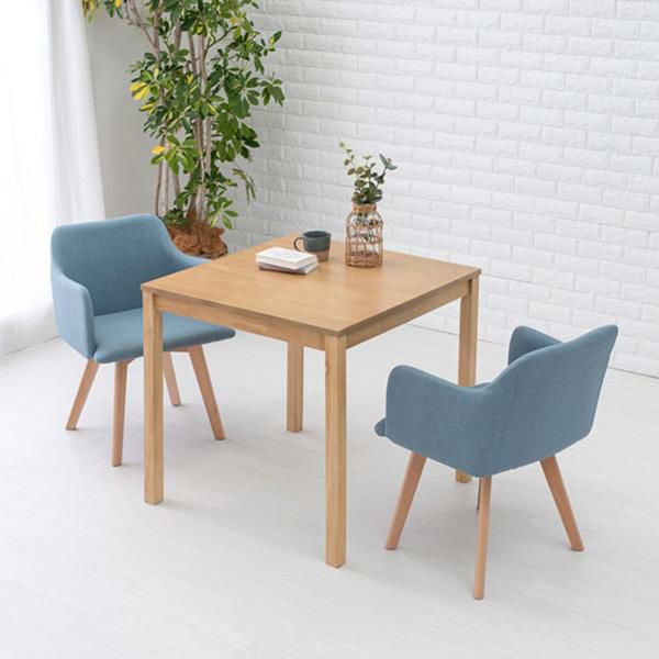 ファブリックチェア(肘あり・2脚セット) ダイニングチェア 画像19