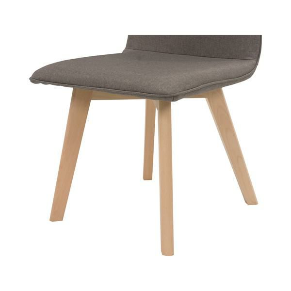 ファブリックチェア(肘なし・2脚セット) ダイニングチェア 画像17