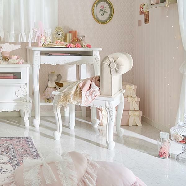 アンティーク風スツール/Noble（ノーブル）シリーズ スツール 画像5