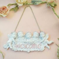 エンジェルプレート（Ｗｅｌｃｏｍｅ） インテリア装飾グッズ 画像1