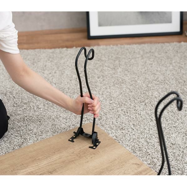 猫脚折りたたみテーブル（幅９０cm・スクエア） 折りたたみテーブル 画像15