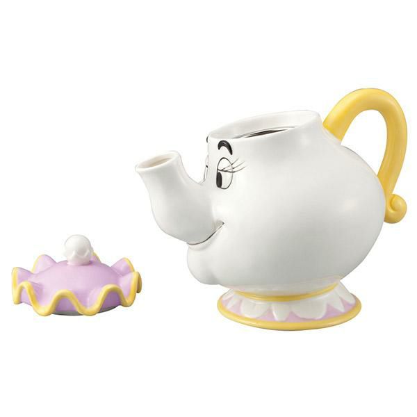 【アフタヌーンティー・リビング】美女と野獣ポット婦人ルームライト 陶器【極美品】 アフタヌーンティー・リビング】美女と野獣ポット婦人ルームライト