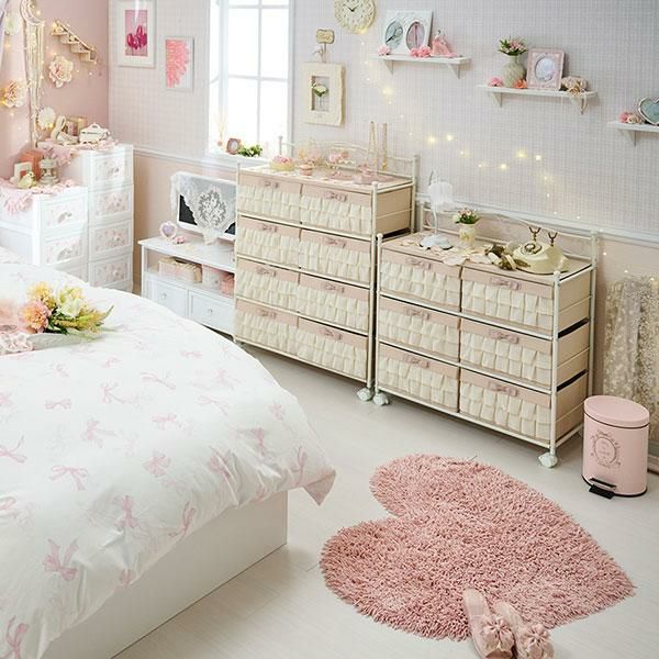 フリルボックスチェスト（8杯）／peche(ペッシュ) タンス・チェスト 画像8