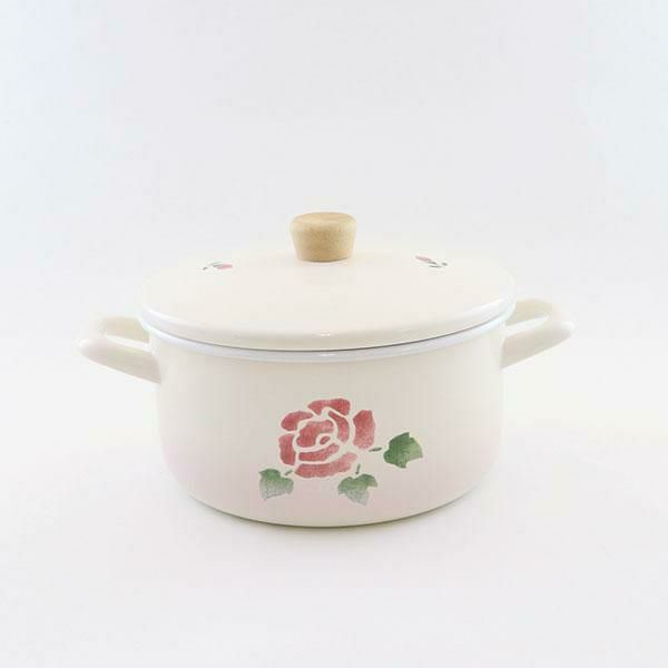 20cmキャセロール（ローズ）/Many 両手鍋 画像4