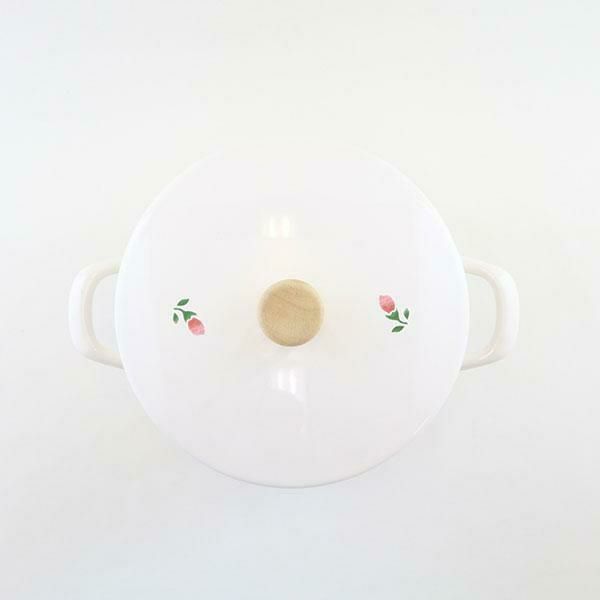 20cmキャセロール（ローズ）/Many 両手鍋 画像5