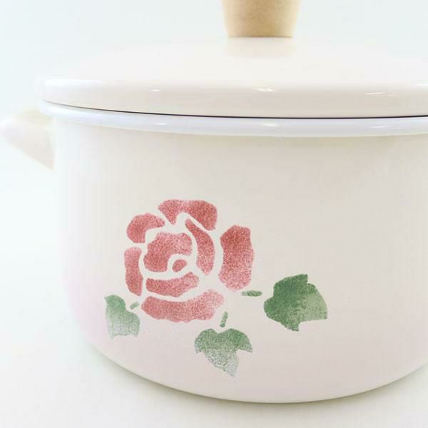 20cmキャセロール（ローズ）/Many 両手鍋 画像7