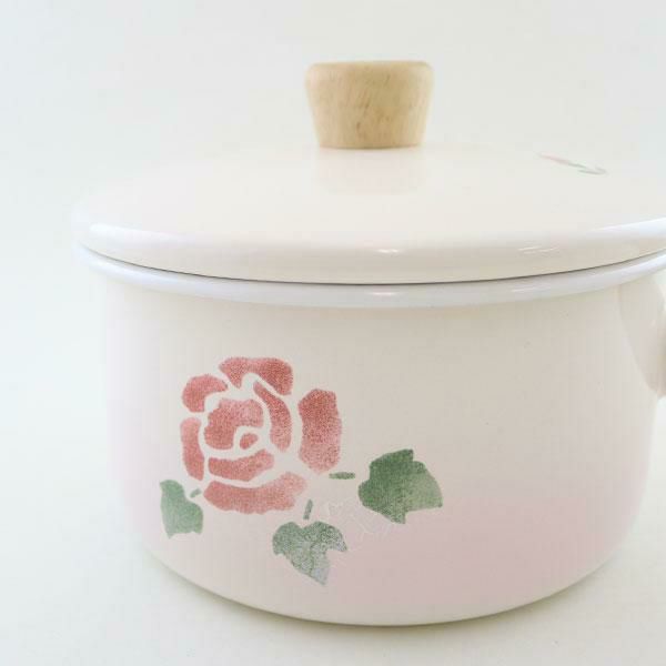 20cmキャセロール（ローズ）/Many 両手鍋 画像8