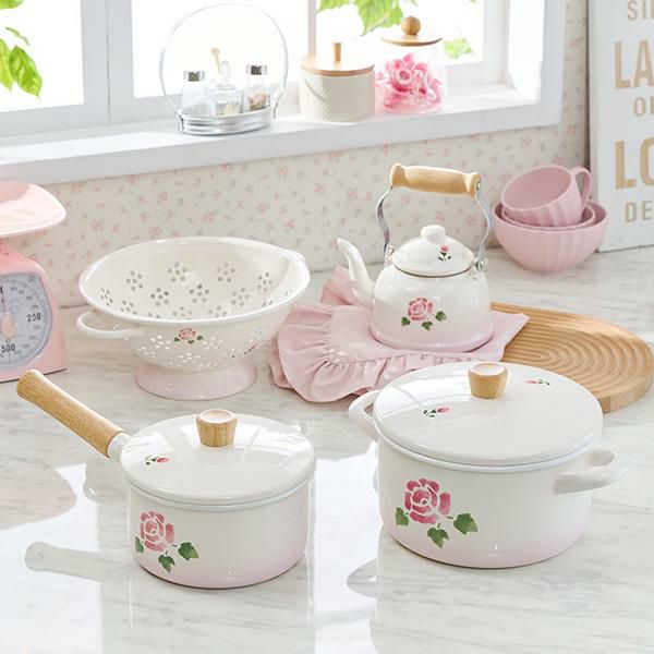 コランダー（ローズ）/Many ザル・ボウル・バット 画像3