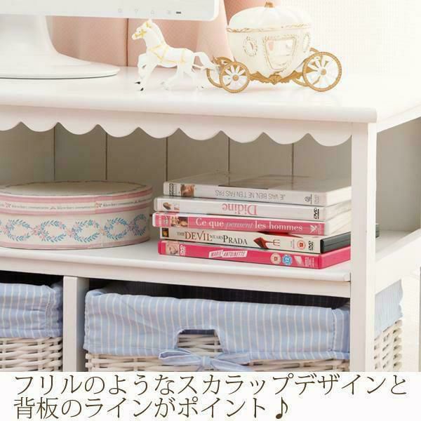 フリルオープンテレビ台(小) テレビ台・テレビボード 画像7