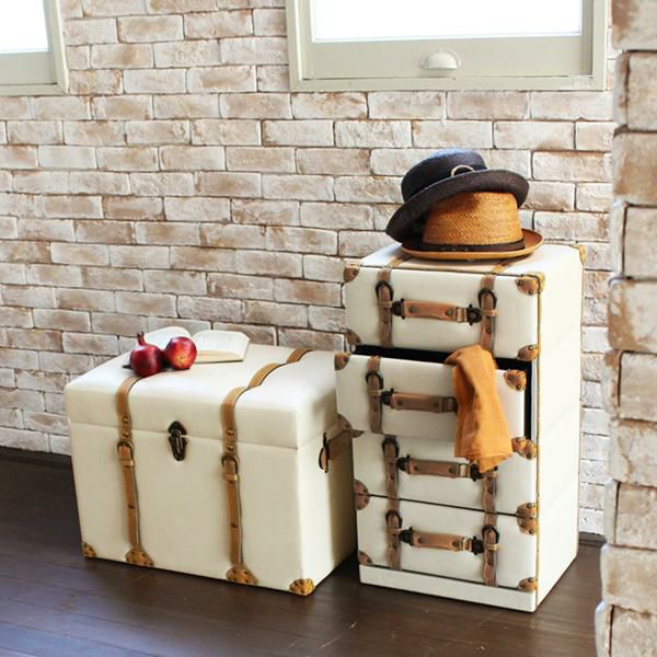 トランク型収納（スツール・中） スツール 画像11