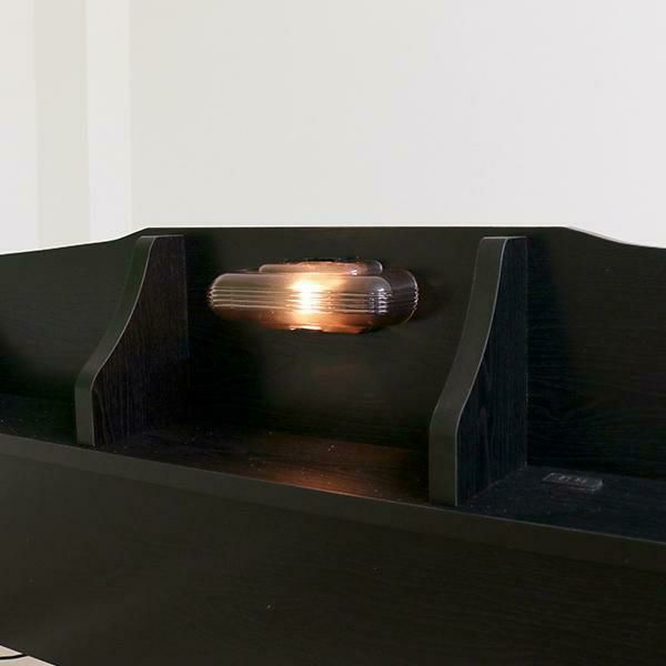 ライト付大量収納ベッド(シングル／マットレス付き) 収納付ベッド 画像11