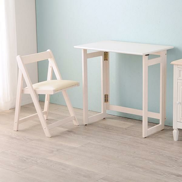 折りたたみデスク＆チェア2点セット デスク 画像14