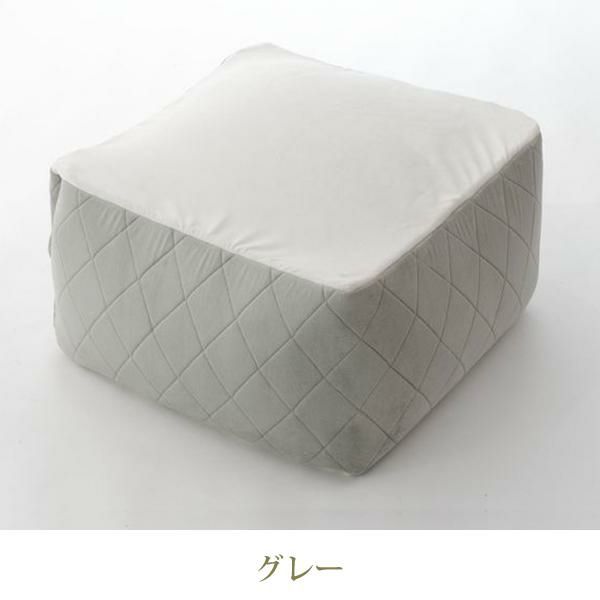 くすみパステルカラーのビーズクッション／XL クッション・座布団本体 画像9