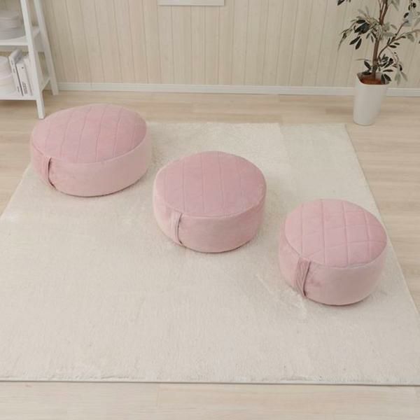 くすみパステルカラーのビーズスツール／M スツール 画像8