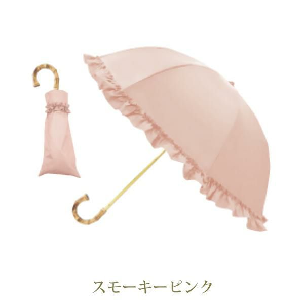 たっぷりフリル2段折りたたみ傘 その他ファッション小物 画像2