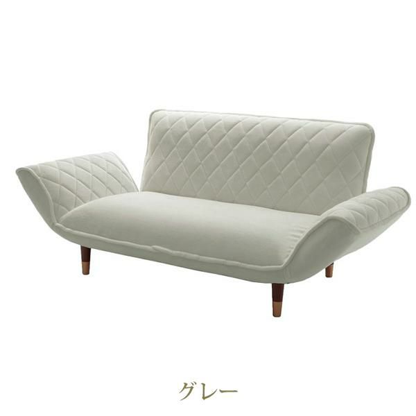 くすみパステルカラーのカウチソファー　2人掛け／ダイヤ 2人掛けソファ― 画像8