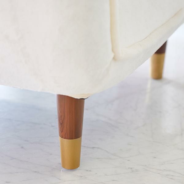 くすみパステルカラーのカウチソファー　2人掛け／ダイヤ 2人掛けソファ― 画像11