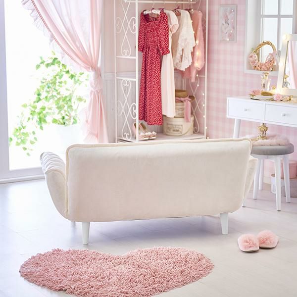 くすみパステルカラーのカウチソファー　2人掛け／ダイヤ 2人掛けソファ― 画像13