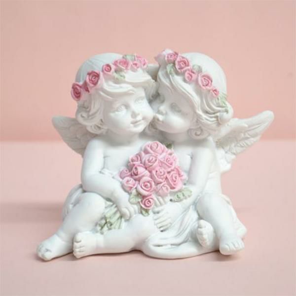 エンジェルオブジェ(くちづけ)｜かわいいお姫様インテリア家具・雑貨の