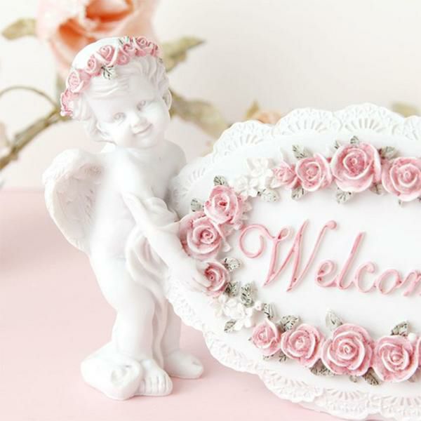 エンジェルオブジェ（Welcome）｜かわいいお姫様インテリア家具 