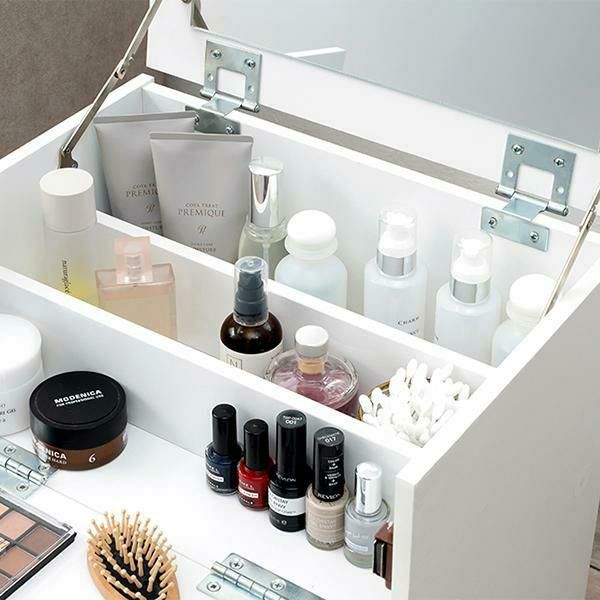 ロマンティックプリンセス たっぷり収納コスメワゴン／リボン