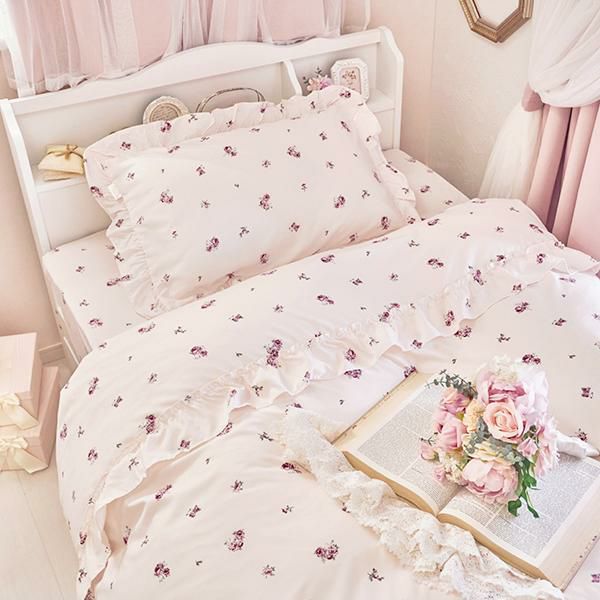 アンティークレース装飾 ベビードールバスケットベッドウサギ柄のお