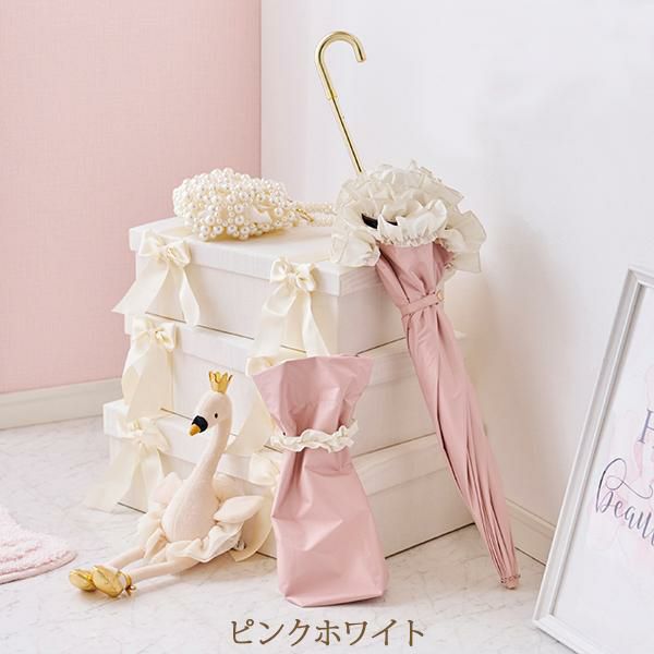 Angelic Pretty フリルピンクリボン 日傘 Angelic Pretty フリルピンクリボン 日傘
