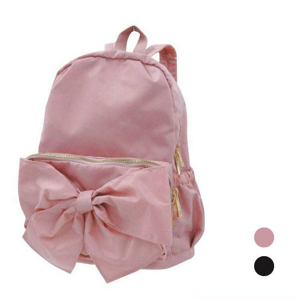 本日8日出品終了★フリル使いデニムリュックサック ピンク pink house PINK HOUSE（ピンクハウス）の「フリル使いデニムリュックサック