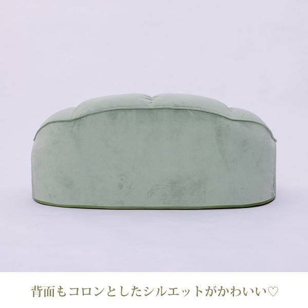 直送】くすみダスティカラーのシェルソファ／1.5人掛け