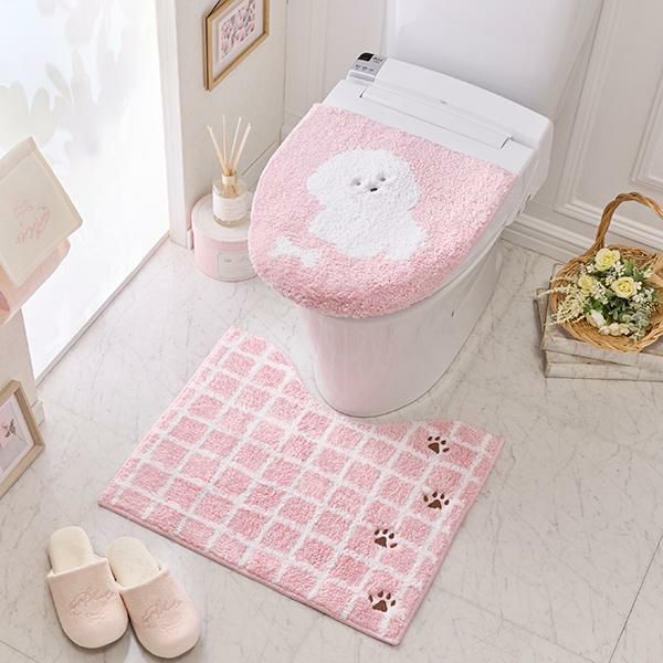 ANNA SUI トイレ カバー セット 新品 （ANNA SUIの世界観でつくる 