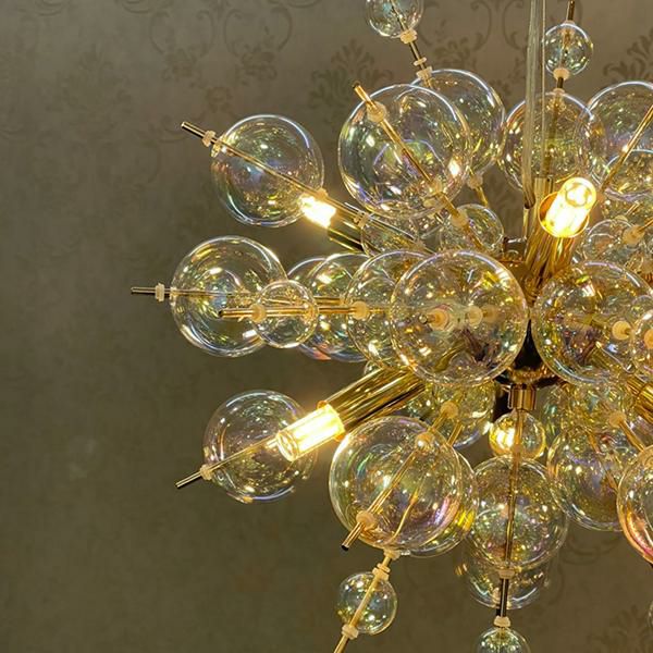 バブルブーケシャンデリア(6灯・電球付き)｜かわいいお姫様インテリア