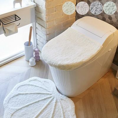 トイレカバー3点セット トイレマット・便座カバー・フタカバー