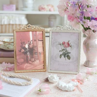 クラシカルリボンペンスタンド（シルバー）【ラッピング対応可能