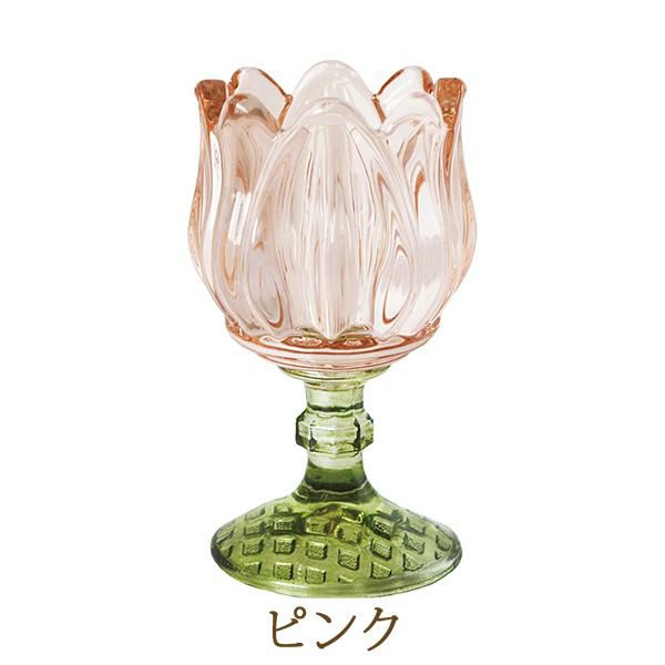 ガラスポット/リリー｜かわいいお姫様インテリア家具・雑貨の通販