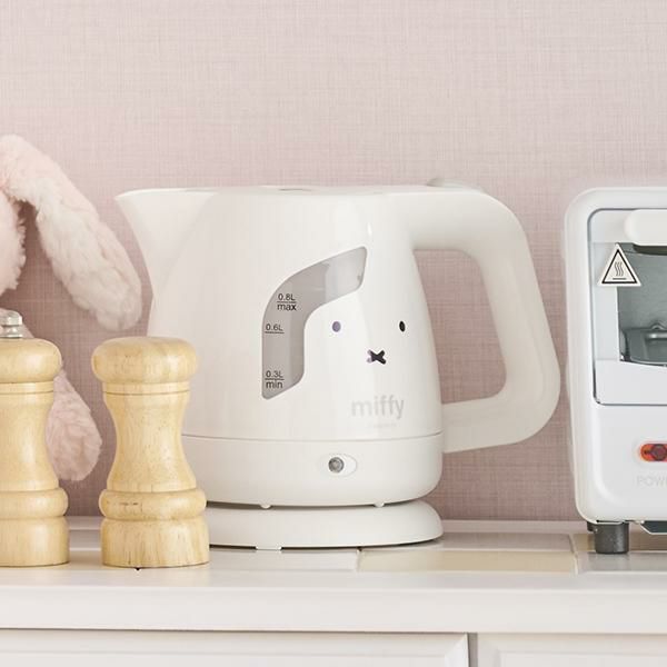 ミッフィー 電気ケトル 楽天市場】電気ケトル 800ml ミッフィー （ 電気ポット 湯沸し