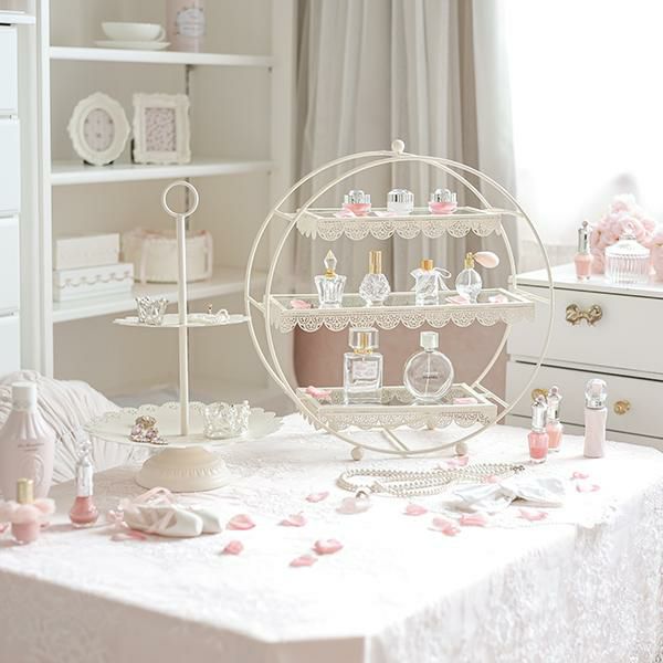 ディスプレイスタンド(フレンチアイアン)｜かわいいお姫様インテリア