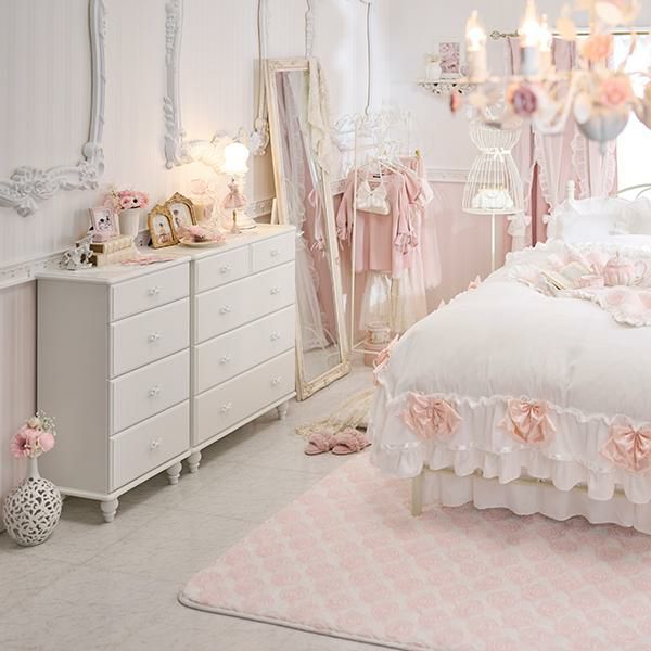 大型】チェスト(小)4杯/Rublanc（リュブラン）｜かわいいお姫様